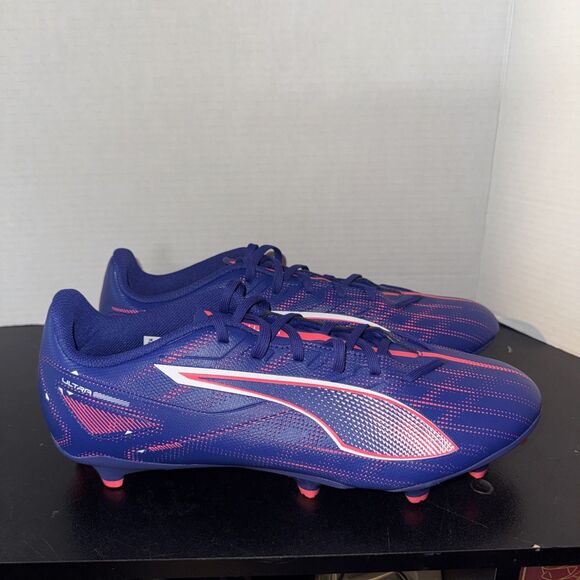 Puma Ultra 5 Play FG/AG Lapis Lazuli Sunset Glow Soccer Cleats 107689-01 Sz 10.5 main image 7